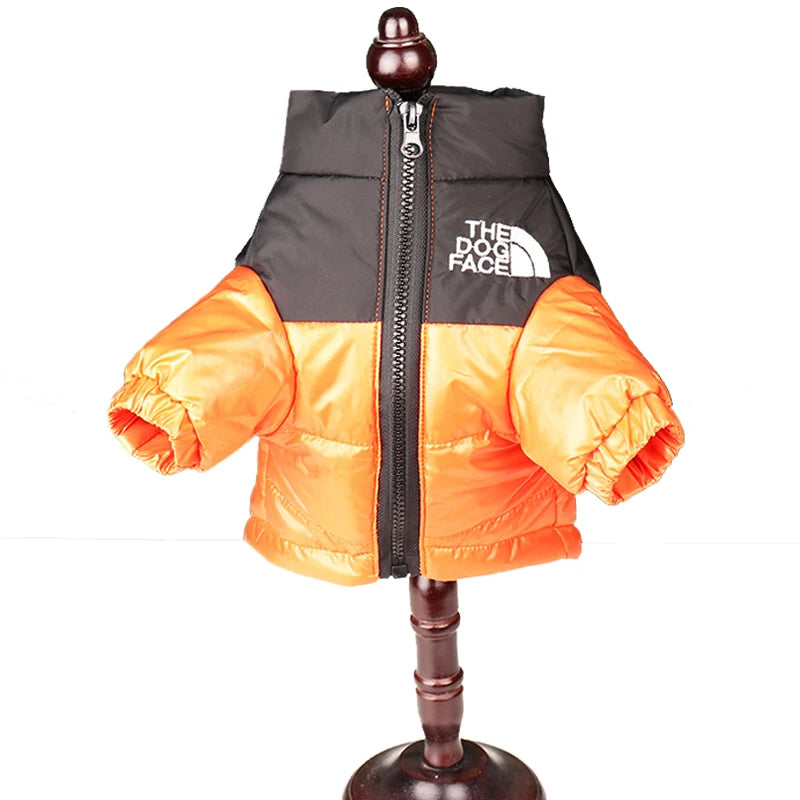 Winter Dog Jacket – Windproof Reflective Coat for Small & Medium Dogs