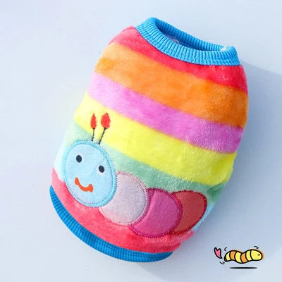 Winter Fleece Pet Coat – Warm Vest for Small Dogs & Cats