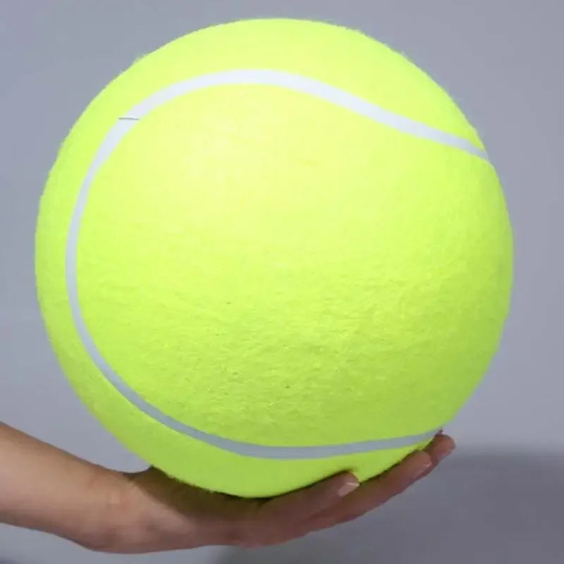 Giant Dog Tennis Ball – Jumbo Plush Chew & Training Toy