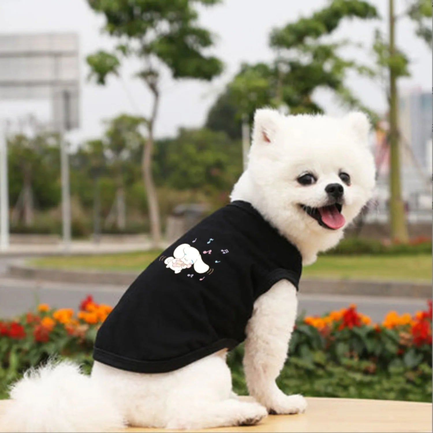 Sanrio Pet Vest – Cute Printed Clothes for Cats & Dogs
