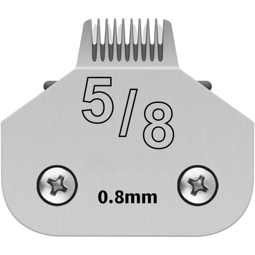 Detachable Pet Clipper Blades – Compatible with Andis, Oster & Wahl