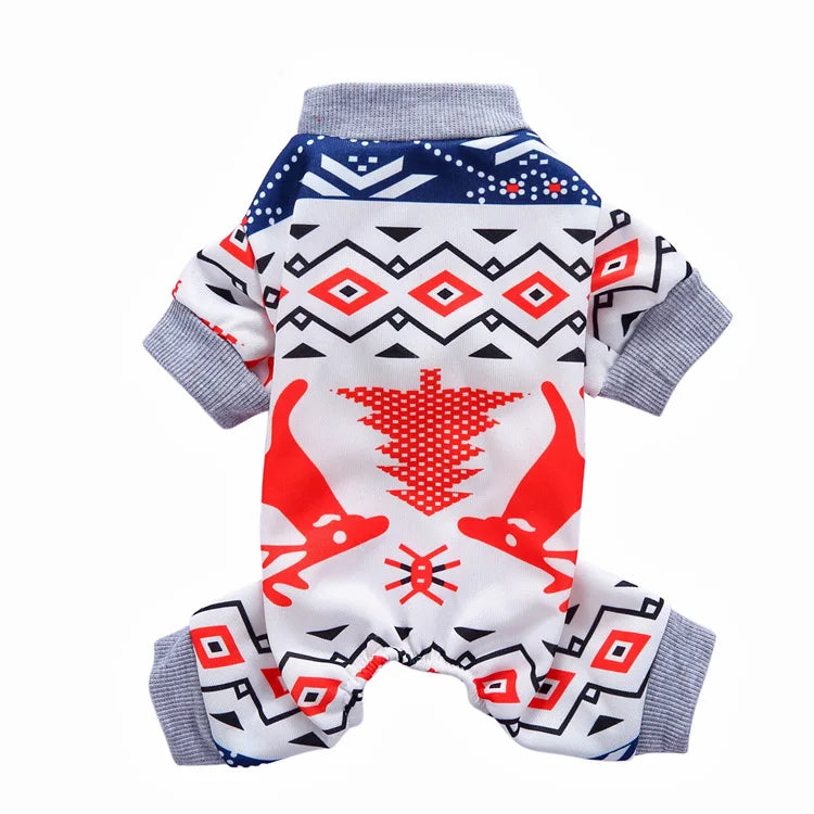 Christmas Dog Costume – Reindeer, Santa & Snowman Outfit for Small Dogs