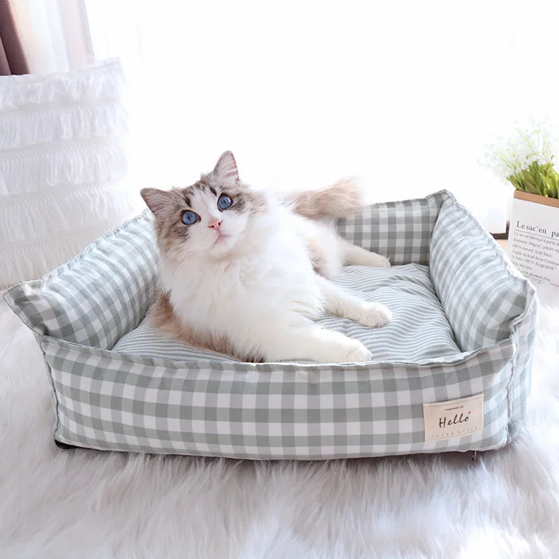 Pet Sofa Bed – Indoor Sleeping Kennel for Small & Medium Dogs & Cats