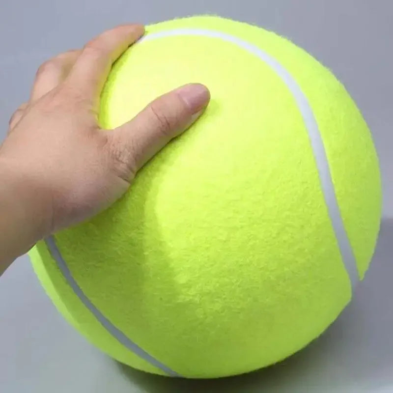 Giant Dog Tennis Ball – Jumbo Plush Chew & Training Toy