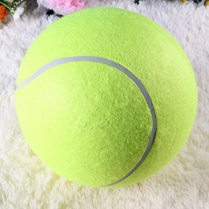 Giant Dog Tennis Ball – Jumbo Plush Chew & Training Toy
