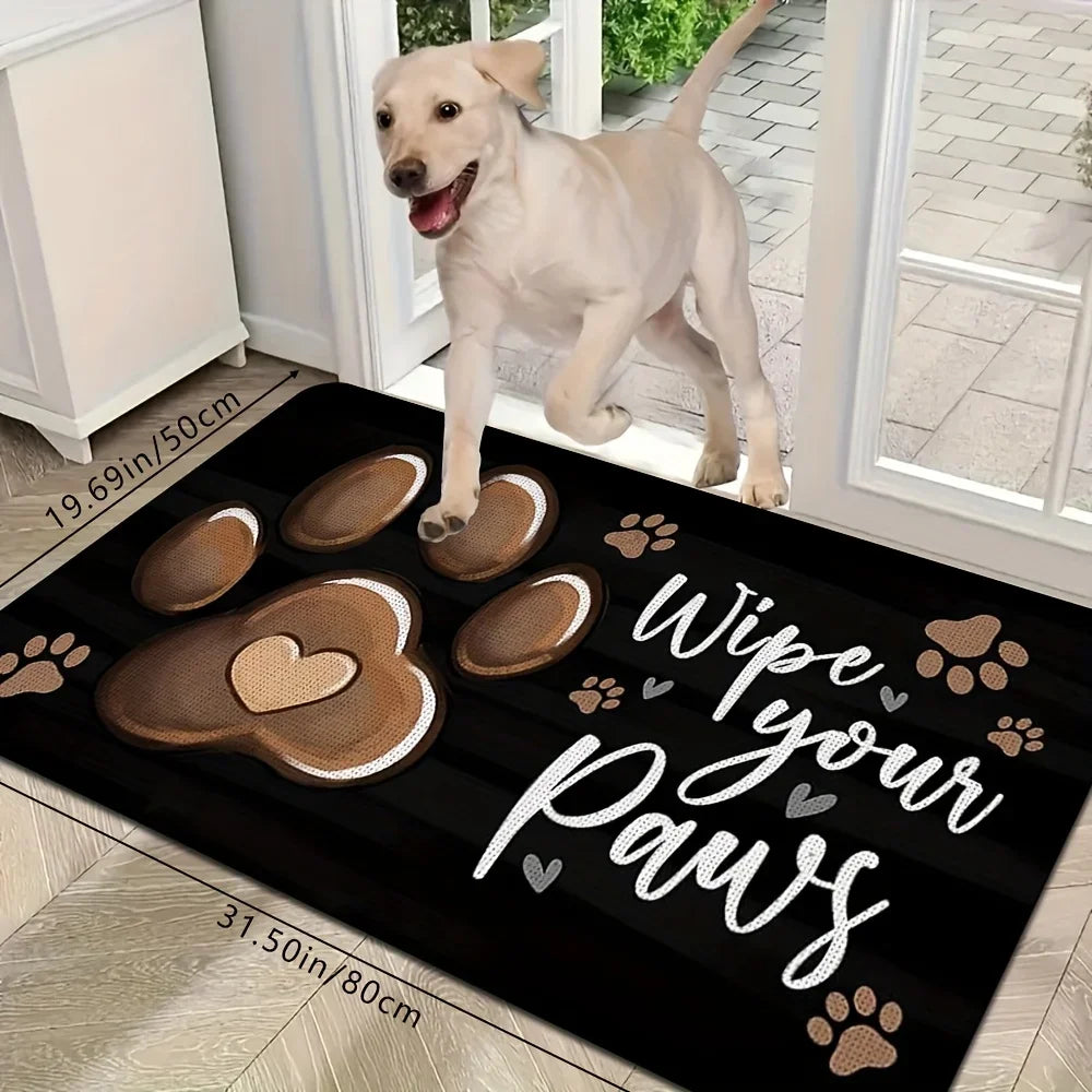 Soft Stain-Resistant Pet Mat – Sound-Absorbing Kennel Rug