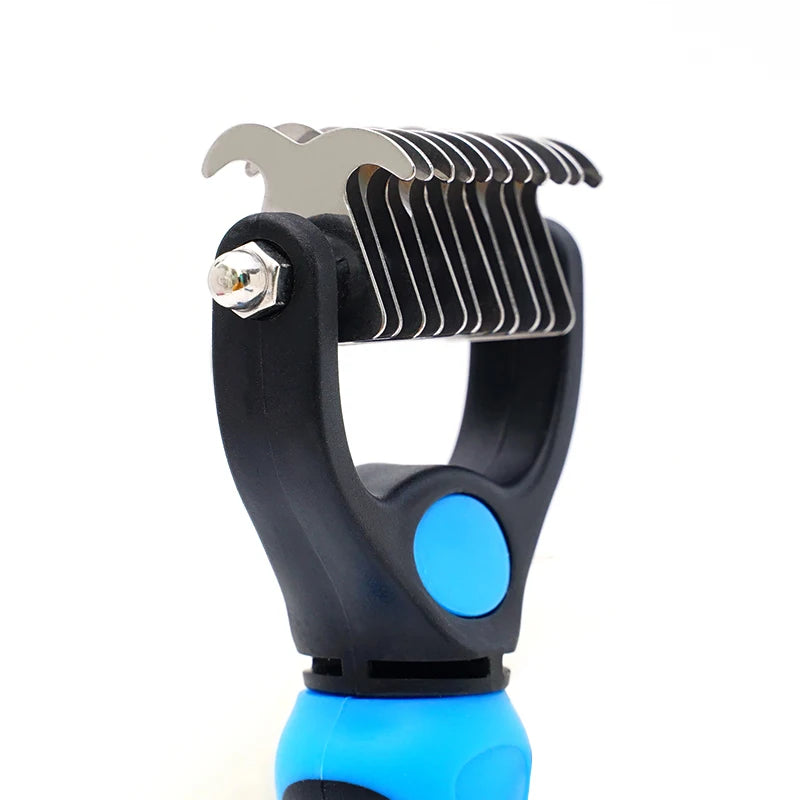 Pet Dematting Comb – Knot Remover Brush for Dogs & Cats