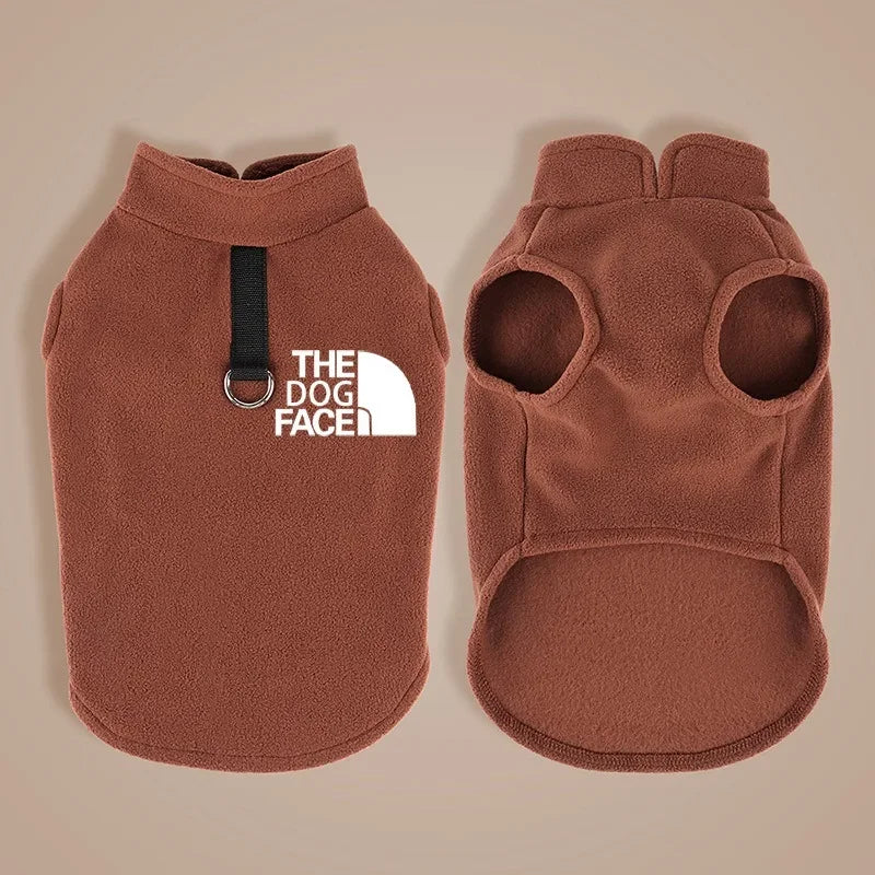 Fleece Dog Sweater – Warm Winter Vest for Small Dogs