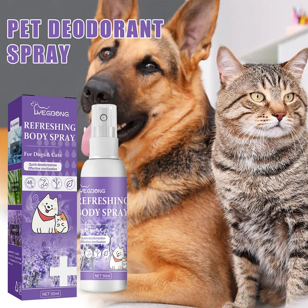 Lavender Dog Deodorizing Spray – Long-Lasting Pet Perfume