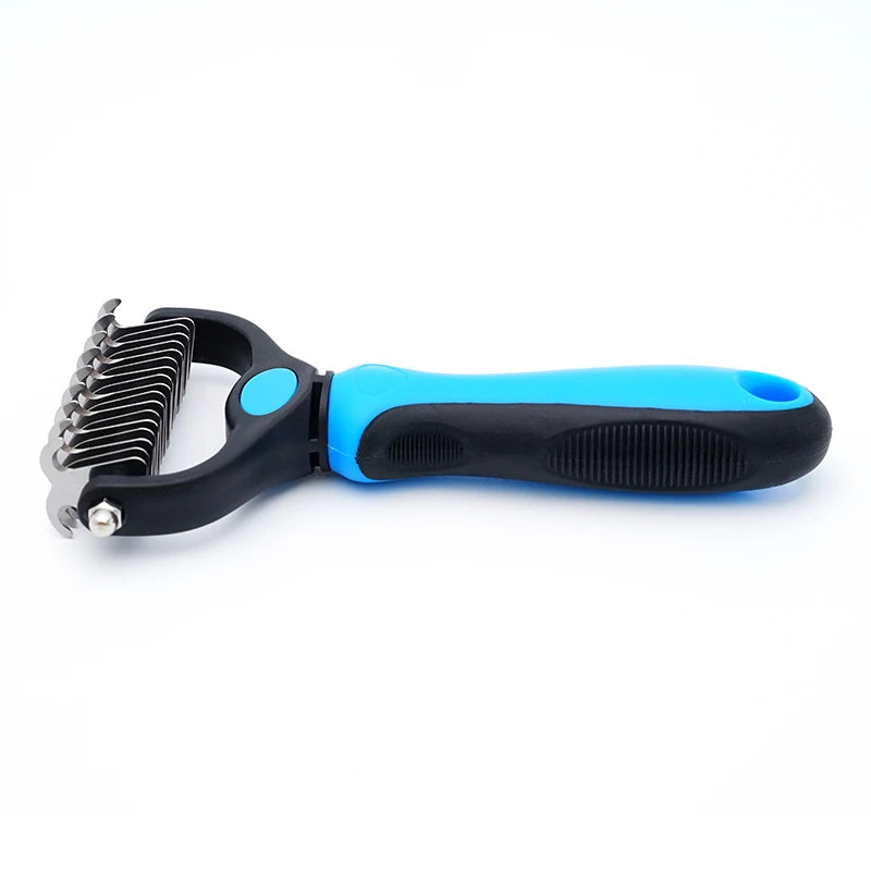 Pet Dematting Comb – Knot Remover Brush for Dogs & Cats