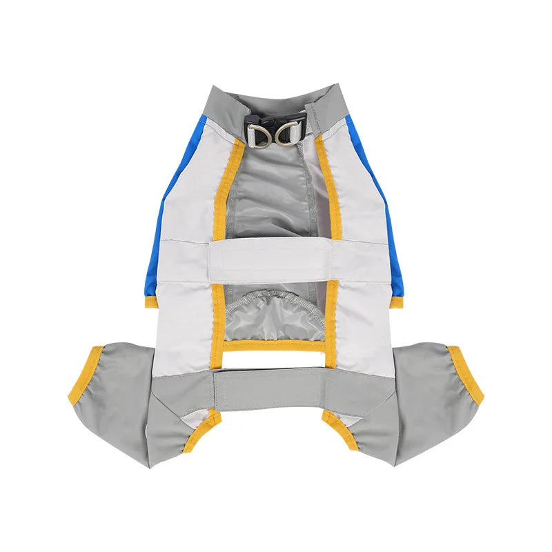 Waterproof Dog Jumpsuit – Reflective Outdoor Coat for Small & Medium Dogs