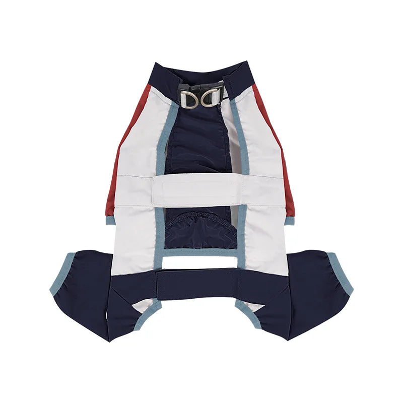 Waterproof Dog Jumpsuit – Reflective Outdoor Coat for Small & Medium Dogs