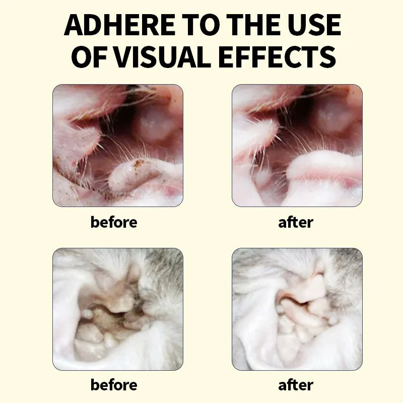 Pet Ear Wash – Ear Cleaning Solution for Dogs & Cats