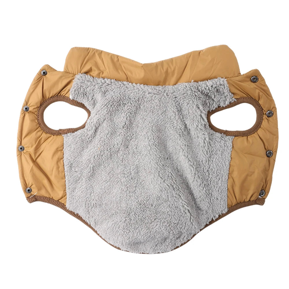 Waterproof Winter Dog Coat – Fleece Jacket for Small Pets