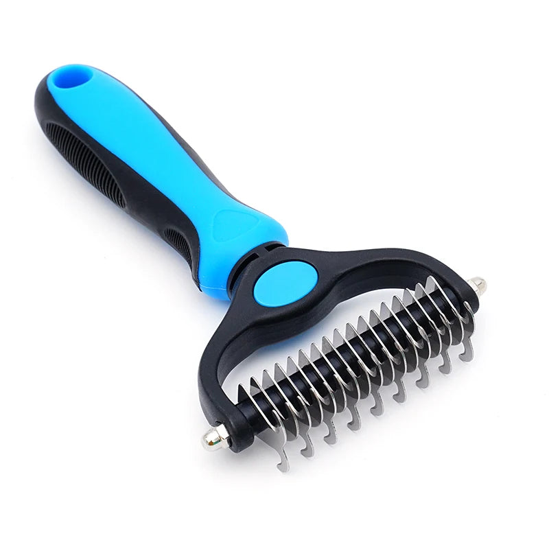 Pet Dematting Comb – Knot Remover Brush for Dogs & Cats