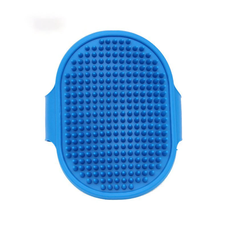 Soft Silicone Pet Bath Brush – Dog & Cat Massage Comb