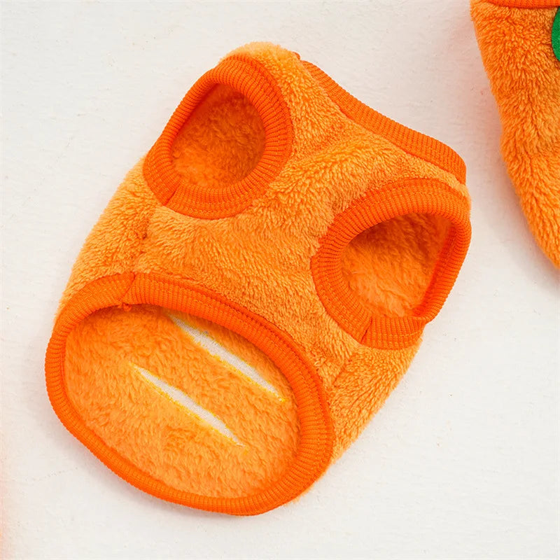 Winter Fleece Pet Coat – Warm Vest for Small Dogs & Cats