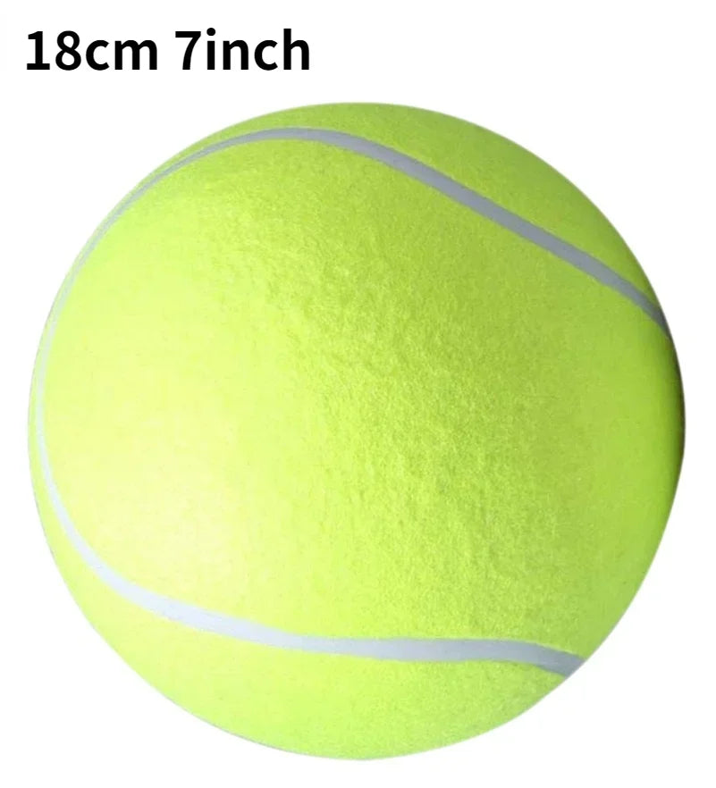 Giant Dog Tennis Ball – Jumbo Plush Chew & Training Toy