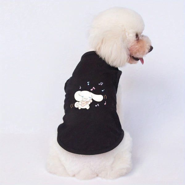 Sanrio Pet Vest – Cute Printed Clothes for Cats & Dogs