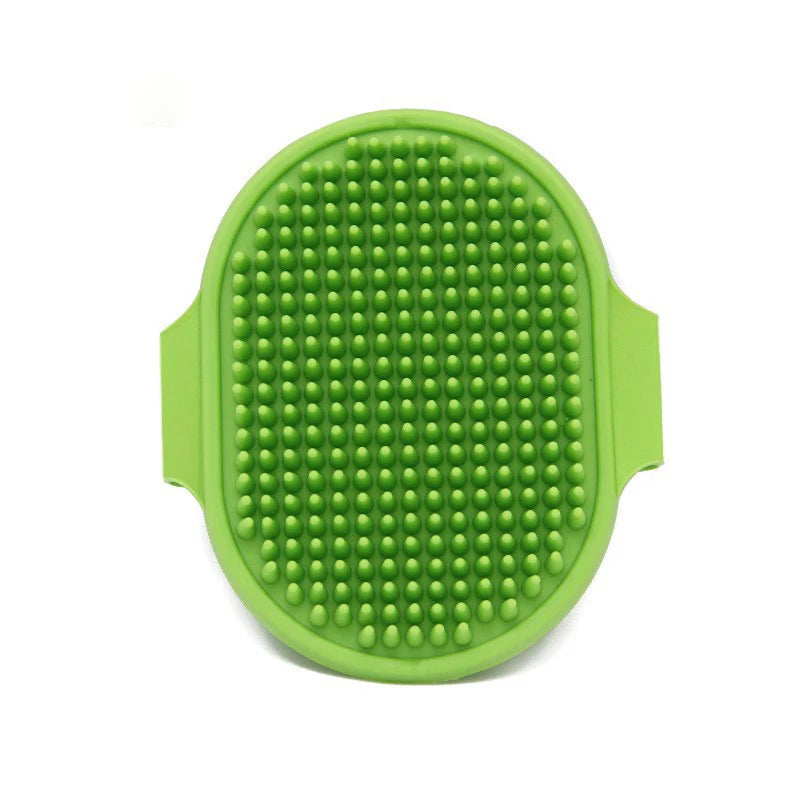 Soft Silicone Pet Bath Brush – Dog & Cat Massage Comb