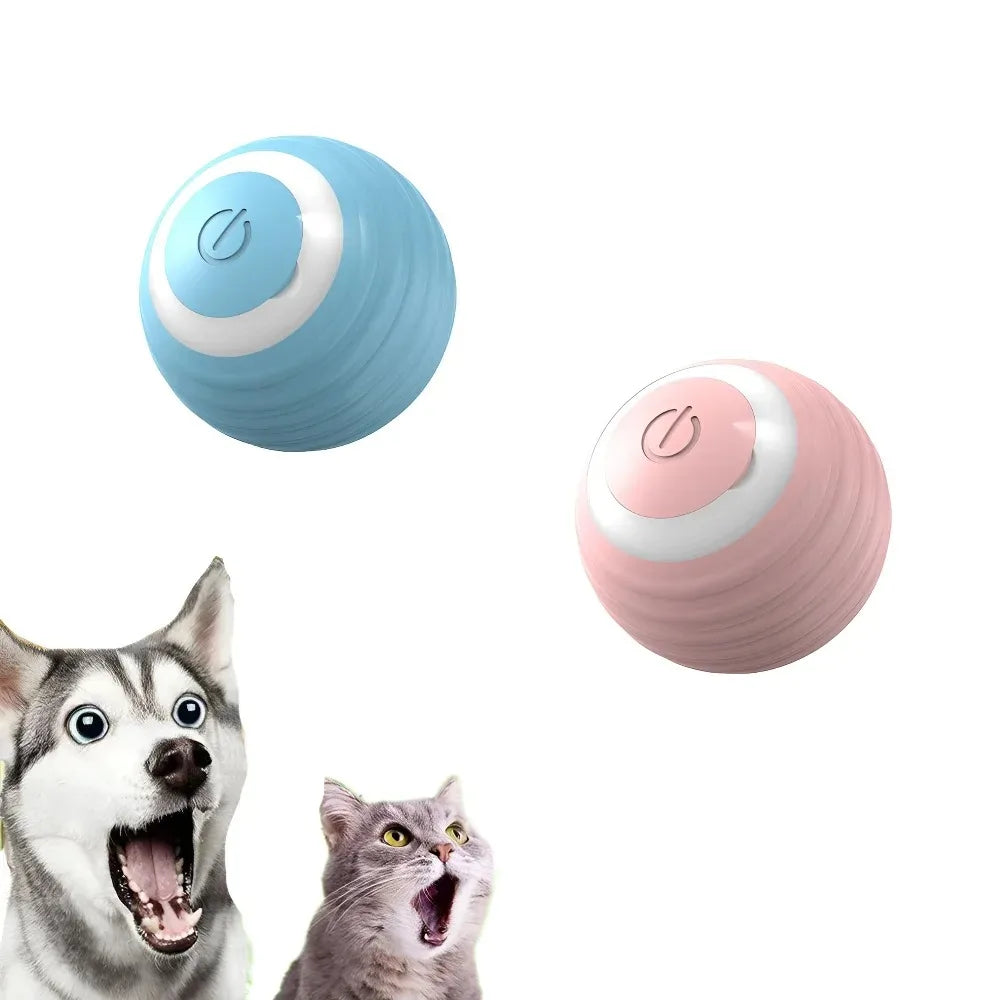 Smart Interactive Cat Ball – Automatic Rolling Electronic Toy