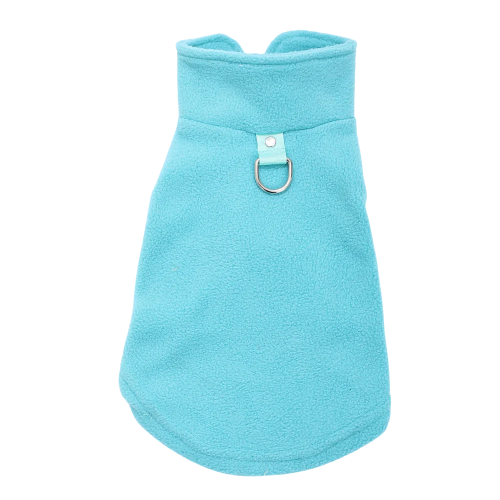 Winter Dog Jacket – Soft Cozy Vest with D-Ring for Small Dogs & Cats