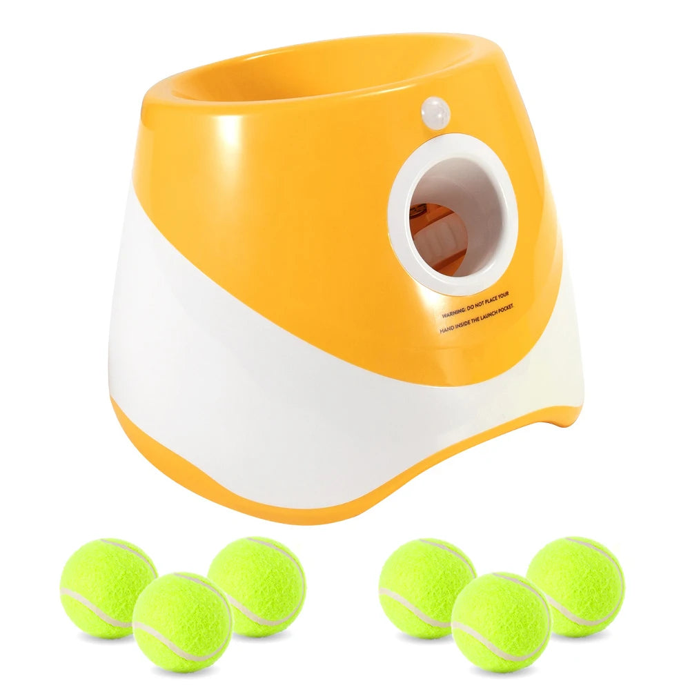 Automatic Dog Ball Launcher – Interactive Rechargeable Toy