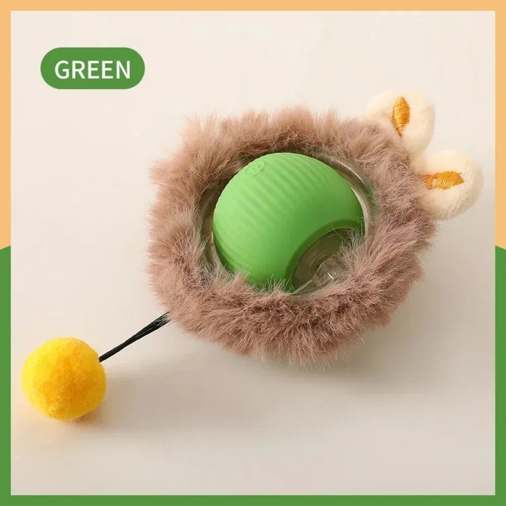Smart Interactive Cat Ball – Automatic Rolling Electronic Toy