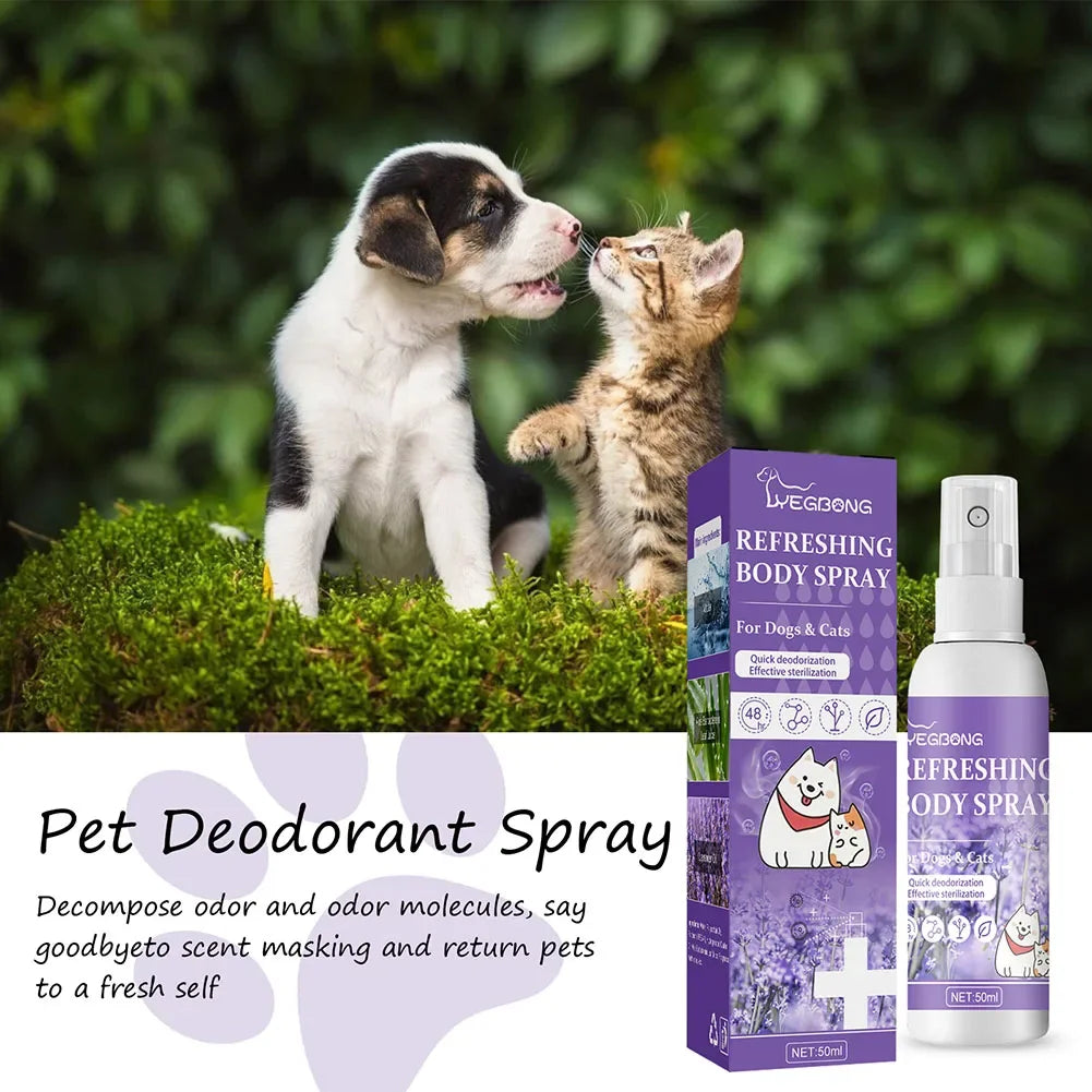 Lavender Dog Deodorizing Spray – Long-Lasting Pet Perfume