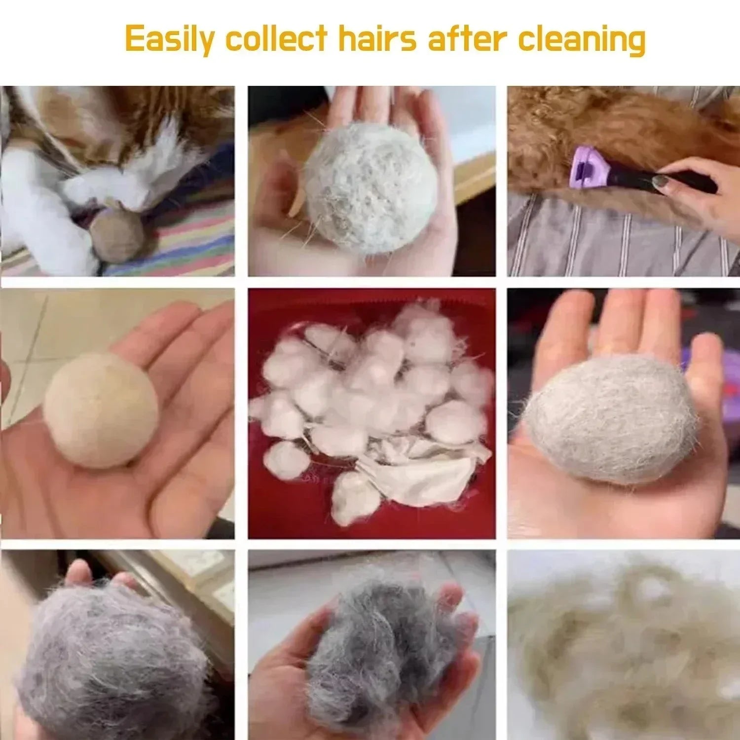 Large Pet Grooming Brush – Hair Removal Comb for Dogs & Cats