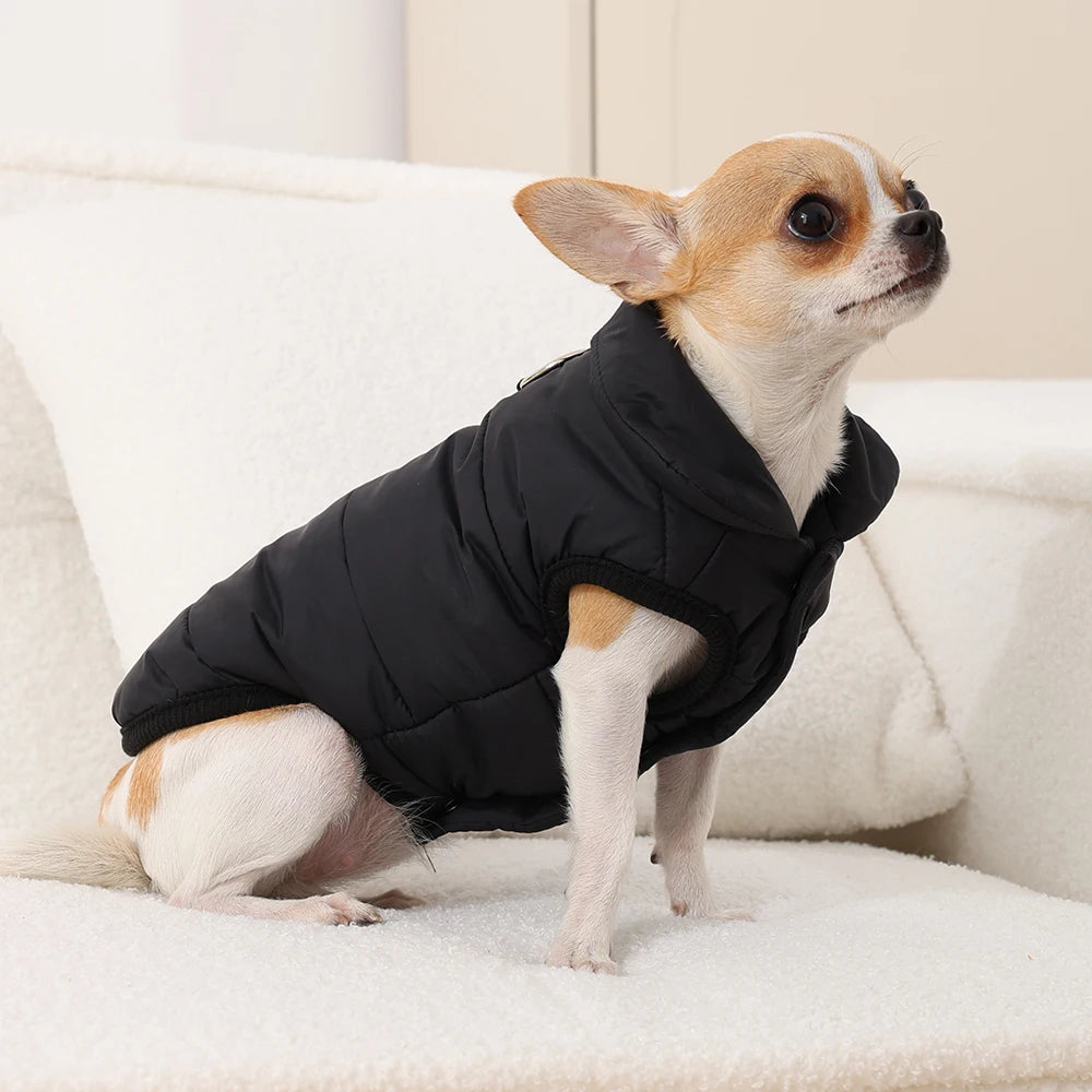 Waterproof Winter Dog Coat – Fleece Jacket for Small Pets