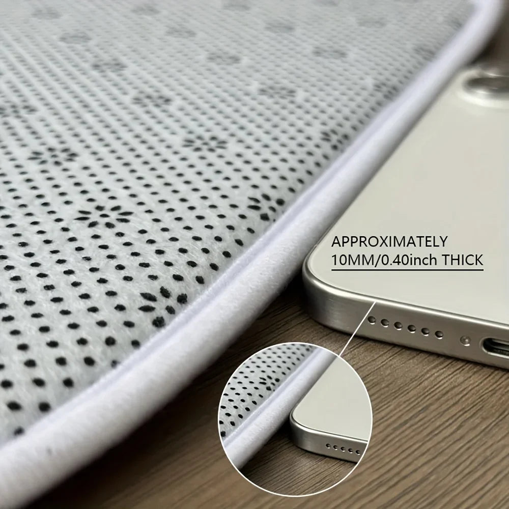 Soft Stain-Resistant Pet Mat – Sound-Absorbing Kennel Rug