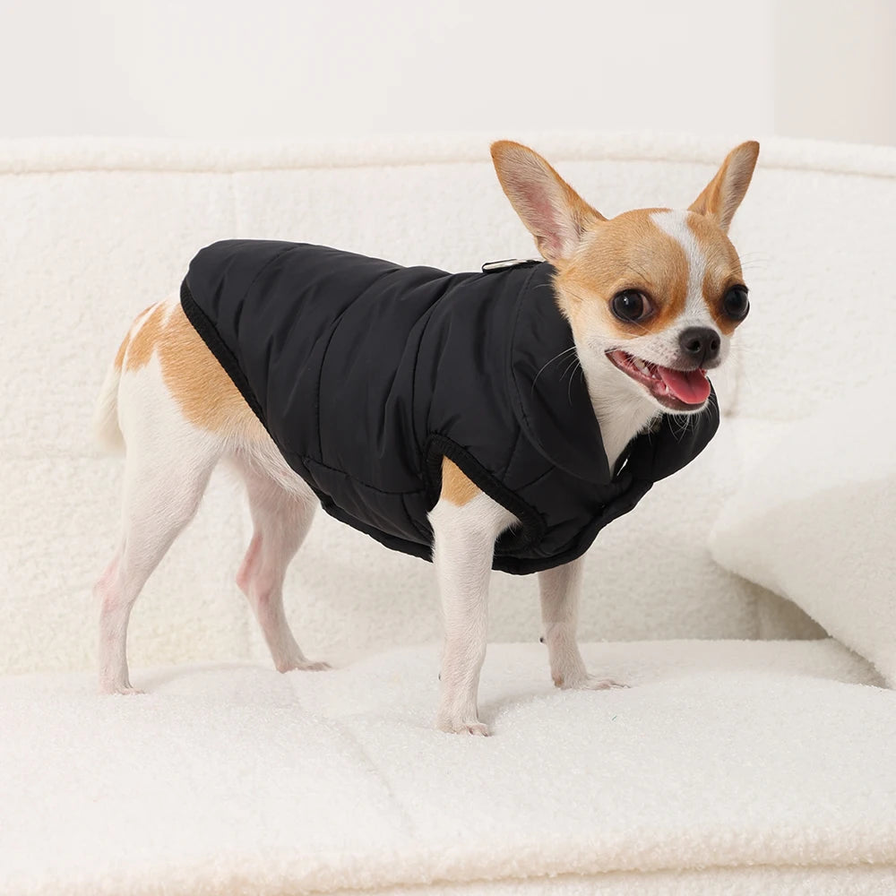 Waterproof Winter Dog Coat – Fleece Jacket for Small Pets