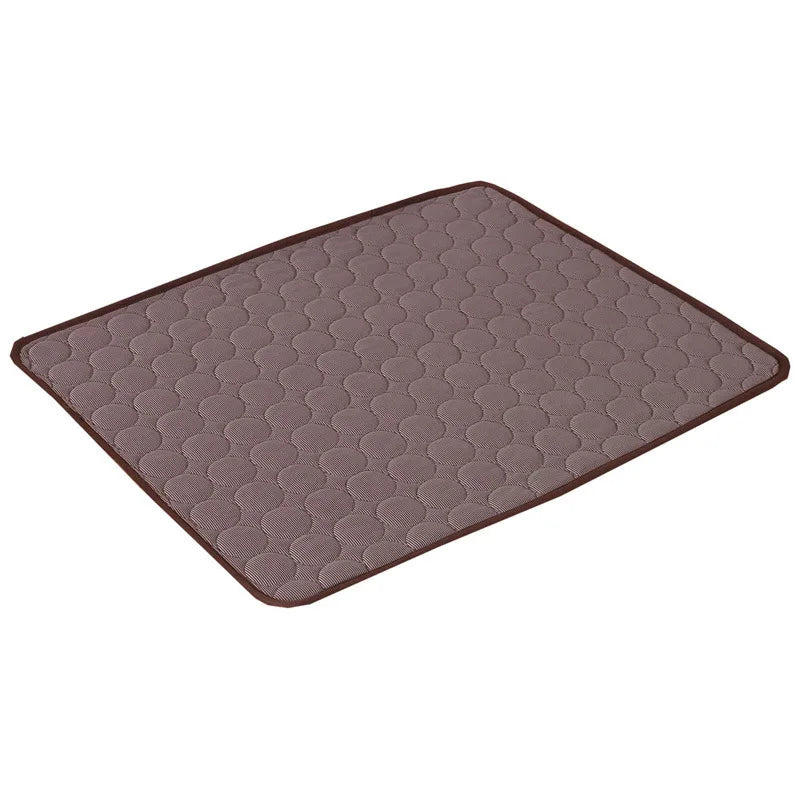 Dog Cooling Mat – Summer Ice Pad Bed for Dogs & Cats