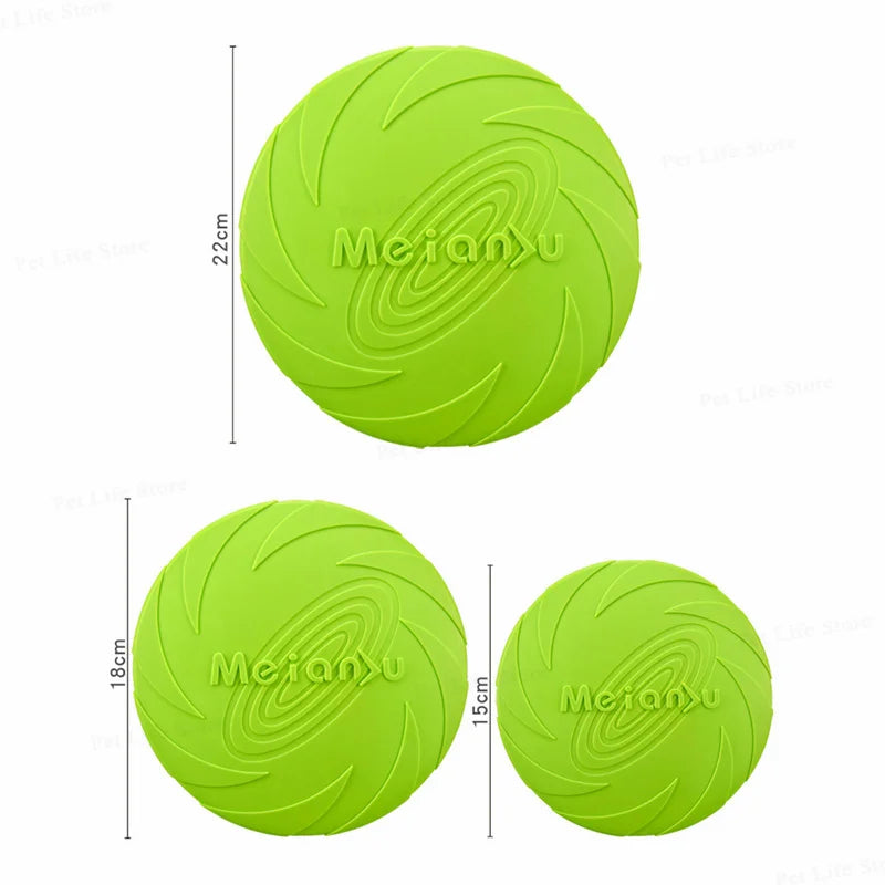 Bite-Resistant Dog Flying Disc – Outdoor Training Toy