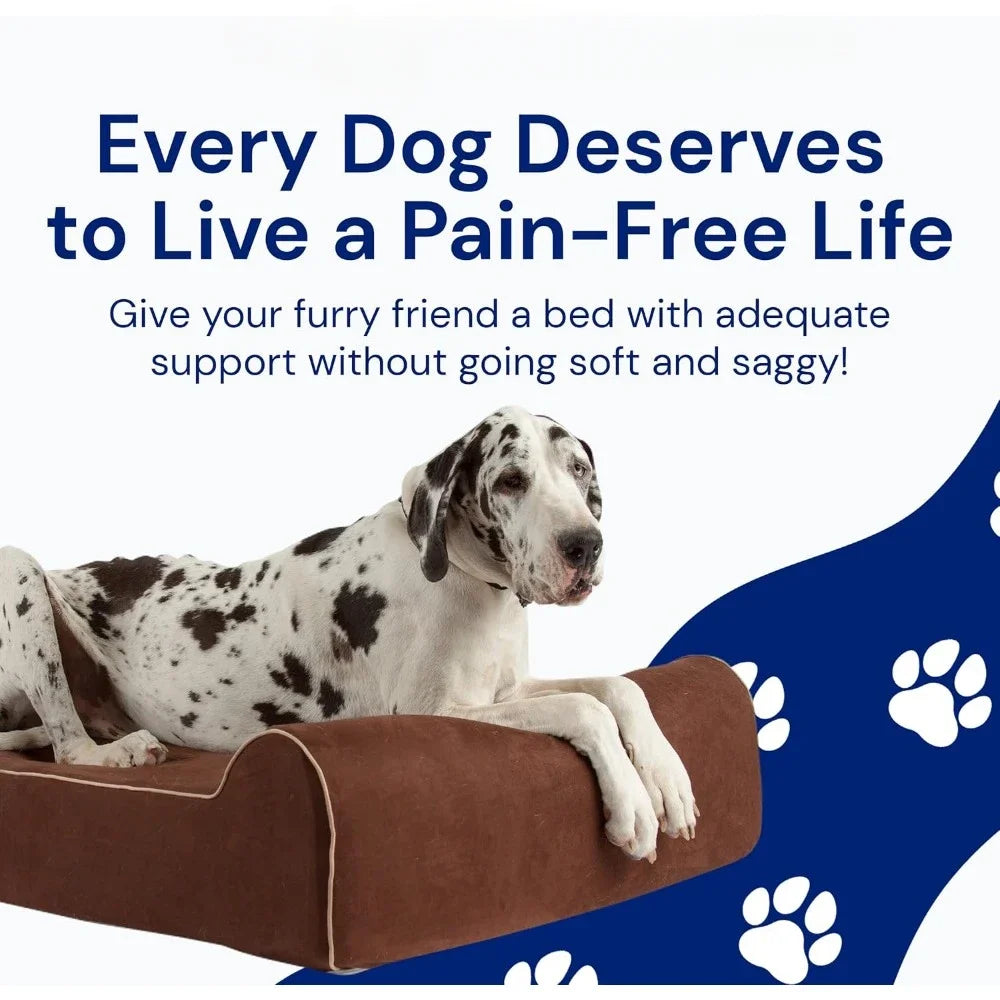 Orthopedic Memory Foam Dog Bed – Large Waterproof Washable Bed